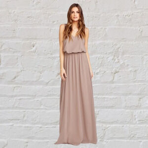 Show Me Your Mumu Kendall Dune Maxi Dress Small S Women’s Formal Wedding SMYM